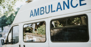¿Cual es la importancia de la presencia de ambulancias en eventos?